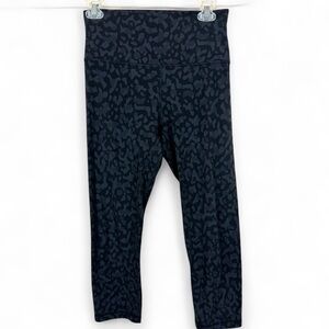 Lululemon Align Crop 23" Formation Camo Deep Coal Multi Size 8
